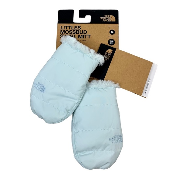 THE NORTH FACE Littles Mossbud Swirl Reversible Mitt - Picture 1 of 4